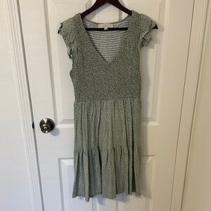 Old Navy Sage Green Midi Dress